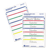 Printable 4" X 6" - Permanent File Folder Labels, 0.69 X 3.44, White, 7-sheet, 36 Sheets-pack, (5203)