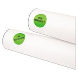 Printable Self-adhesive Removable Color-coding Labels, 1.25" Dia., Neon Green, 8-sheet, 50 Sheets-pack, (5498)