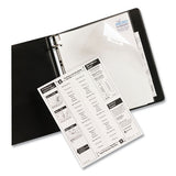 Insertable Big Tab Dividers, 5-tab, 11 1-8 X 9 1-4