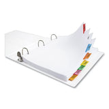 Insertable Big Tab Dividers, 8-tab, 11 1-8 X 9 1-4