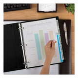 Print And Apply Index Maker Clear Label Plastic Dividers With Printable Label Strip, 5-tab, 11 X 8.5, Translucent, 1 Set