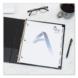 Customizable Print-on Dividers, Letter, 5-tabs-set, 25 Sets-pack