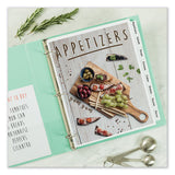 Customizable Print-on Dividers, 8-tab, Letter