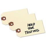 Unstrung Shipping Tags, 13-pt. Stock, 3 3-4 X 1 7-8, Manila, 1,000-box