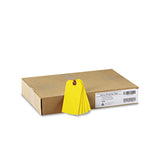 Unstrung Shipping Tags, Paper, 4 3-4 X 2 3-8, Yellow, 1,000-box