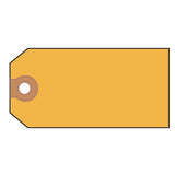 Unstrung Shipping Tags, Paper, 4 3-4 X 2 3-8, Yellow, 1,000-box