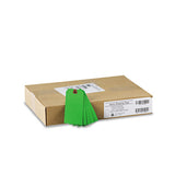 Unstrung Shipping Tags, Paper, 4 3-4 X 2 3-8, Green, 1,000-box