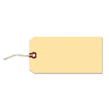 Strung Shipping Tags, 13pt. Stock, 4 3-4 X 2 3-8, Manila, 1,000-box
