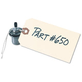 Strung Shipping Tags, 13pt. Stock, 4 3-4 X 2 3-8, Manila, 1,000-box