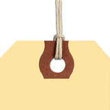 Strung Shipping Tags, 13pt. Stock, 4 3-4 X 2 3-8, Manila, 1,000-box