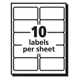 Matte Clear Easy Peel Mailing Labels W- Sure Feed Technology, Inkjet Printers, 2 X 4, Clear, 10-sheet, 10 Sheets-pack
