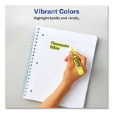 Hi-liter Desk-style Highlighters, Chisel Tip, Fluorescent Yellow, Dozen