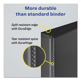 Durable Non-view Binder With Durahinge And Slant Rings, 3 Rings, 3" Capacity, 11 X 8.5, Green