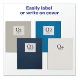 Two-pocket Folder, 40-sheet Capacity, White, 25-box