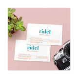 Printable Microperforated Business Cards With Sure Feed Technology, Laser, 2 X 3.5, White, Uncoated, 2500-box
