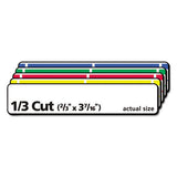 Removable File Folder Labels With Sure Feed Technology, 0.66 X 3.44, White, 30-sheet, 25 Sheets-pack
