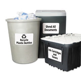 Durable Permanent Id Labels With Trueblock Technology, Laser Printers, 5 X 8.13, White, 2-sheet, 50 Sheets-pack