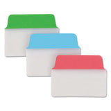 Ultra Tabs Repositionable Standard Tabs, 1-5-cut Tabs, Assorted Primary Colors, 2" Wide, 48-pack