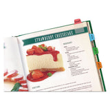 Ultra Tabs Repositionable Mini Tabs, 1-5-cut Tabs, Assorted Primary Colors, 1" Wide, 40-pack