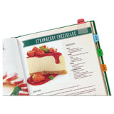 Ultra Tabs Repositionable Mini Tabs, 1-5-cut Tabs, Assorted Primary Colors, 1" Wide, 80-pack
