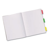 Ultra Tabs Repositionable Margin Tabs, 1-5-cut Tabs, Assorted Primary Colors, 2.5" Wide, 48-pack
