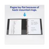 Heavy-duty View Binder With Durahinge And One Touch Ezd Rings, 3 Rings, 1.5" Capacity, 11 X 8.5, Purple