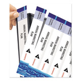 Binder Spine Inserts, 3" Spine Width, 3 Inserts-sheet, 5 Sheets-pack