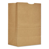 Grocery Paper Bags, 35 Lbs Capacity, #6, 6"w X 3.63"d X 11.06"h, White, 500 Bags