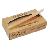 Ecocraft Interfolded Soy Wax Deli Sheets, 12 X 10 3-4, 500-box, 12 Boxes-carton