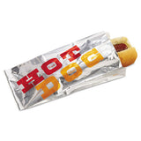 Foil Single-serve Bags, 3.5" X 8.5", Silver, 1,000-carton