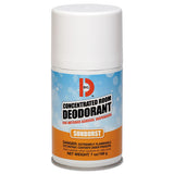 Metered Concentrated Room Deodorant, Sunburst Scent, 7 Oz Aerosol, 12-carton