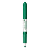 Intensity Low Odor Dry Erase Marker, Fine Bullet Tip, Green, Dozen