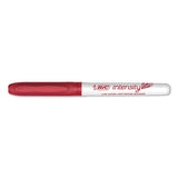 Intensity Low Odor Dry Erase Marker, Fine Bullet Tip, Red, Dozen