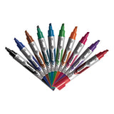 Intensity Tank-style Advanced Dry Erase Marker, Broad Bullet Tip, Assorted, Dozen