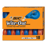 Wite-out Ez Correct Correction Tape, Non-refillable, 1-6" X 472"