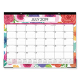 Mahalo Academic Year Desk Pad, 22 X 17, Tropical, 2020-2021