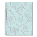 Rue Du Flore Monthly Wirebound Planner, 10 X 8, Green-lavender, 2021
