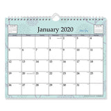 Rue Du Flore Wirebound Wall Calendar, 11 X 8.75, 2021