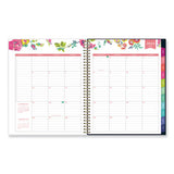 Day Designer Cyo Weekly-monthly Planner, 11 X 8.5, Navy-floral, 2021