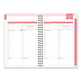 Day Designer Daily-monthly Planner, 8 X 5, Navy-white, 2021