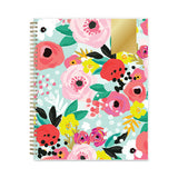 Day Designer Secret Garden Mint Frosted Weekly-monthly Planner, 11 X 8.5, Multicolor Cover, 12-month (jan To Dec): 2023