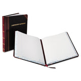 Laboratory Notebook, Lab Record Rule, 10.38 X 8.13, White, 150 Sheets