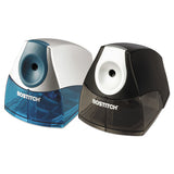 Personal Electric Pencil Sharpener, Ac-powered, 4.25" X 8.4" X 4", Blue