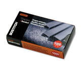 Standard Staples, 0.25" Leg, 0.5" Crown, Steel, 5,000-box