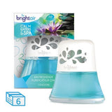 Scented Oil Air Freshener, Calm Waters And Spa, Blue, 2.5 Oz, 6-carton