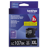 Lc107bk Innobella Super High-yield Ink, 1200 Page-yield, Black