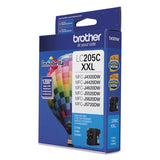 Lc205c Innobella Super High-yield Ink, 1200 Page-yield, Cyan