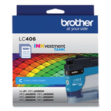 Lc406cs Inkvestment Ink, 1,500 Page-yield, Cyan