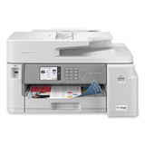 Mfc-j5855dw Inkvestment Tank All-in-one Color Inkjet Printer, Copy-fax-print-scan