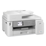Mfc-j5855dw Inkvestment Tank All-in-one Color Inkjet Printer, Copy-fax-print-scan